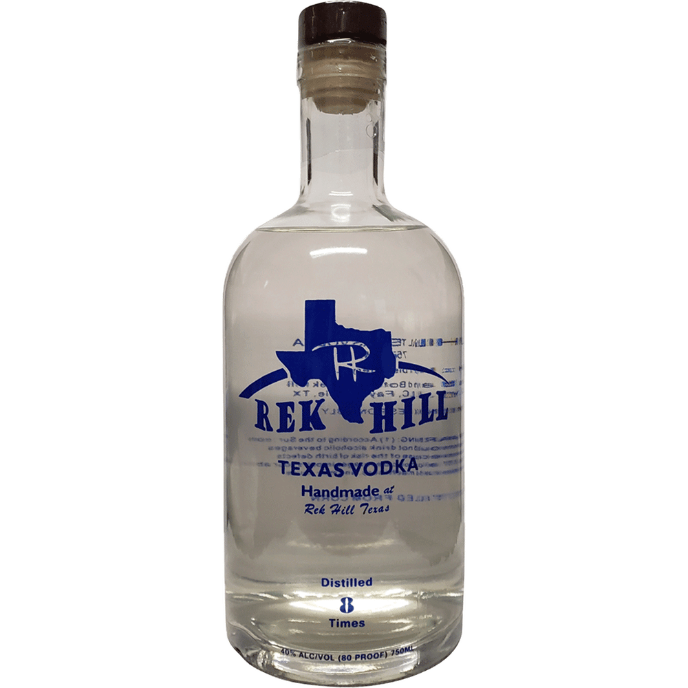 Rek Hill Texas Vodka