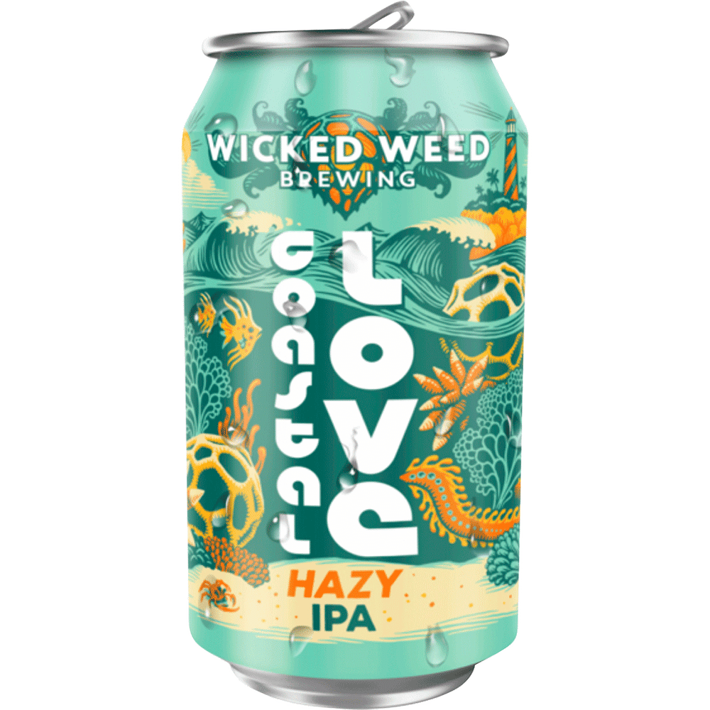 Wicked Weed Coastal Love Hazy IPA