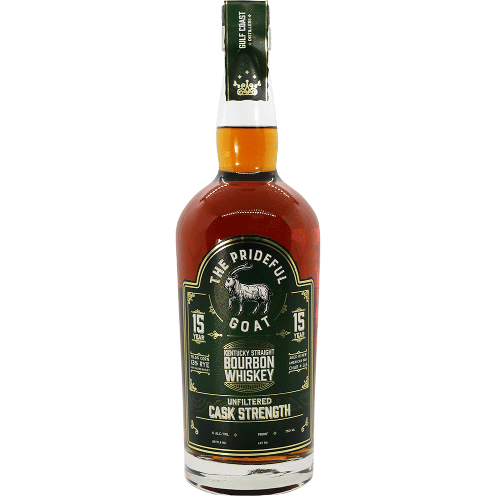 The Prideful Goat 15 Year Bourbon Whiskey