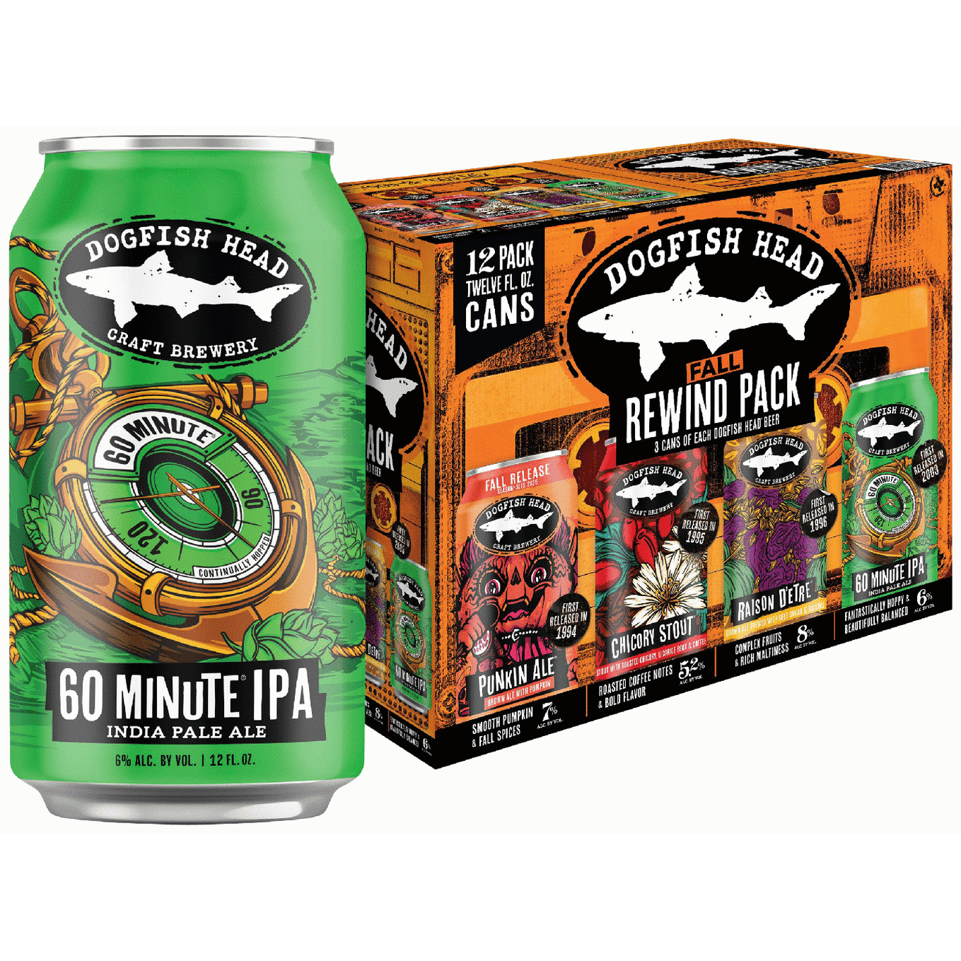 Dogfish Head Fall Seasonal Beer Variety Pack