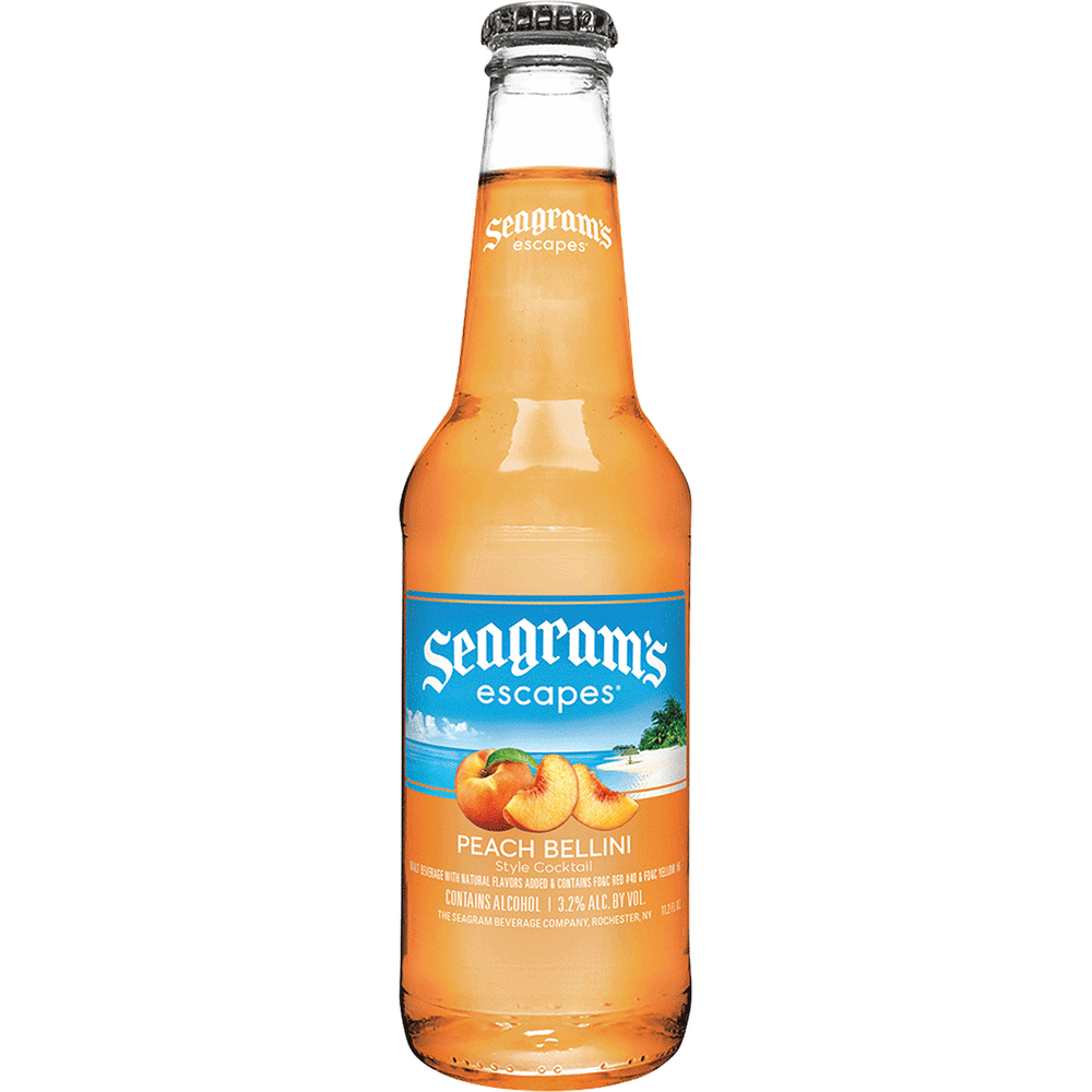 Seagrams Escapes Peach Bellini