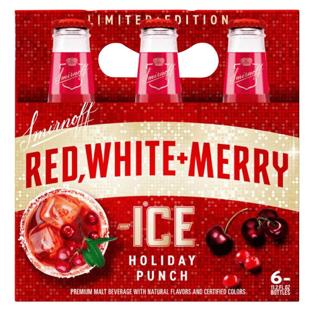 Smirnoff Ice Red White & Merry
