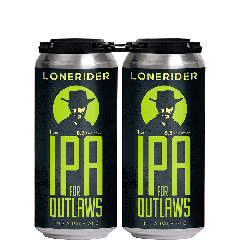 Lonerider IPA For Outlaws