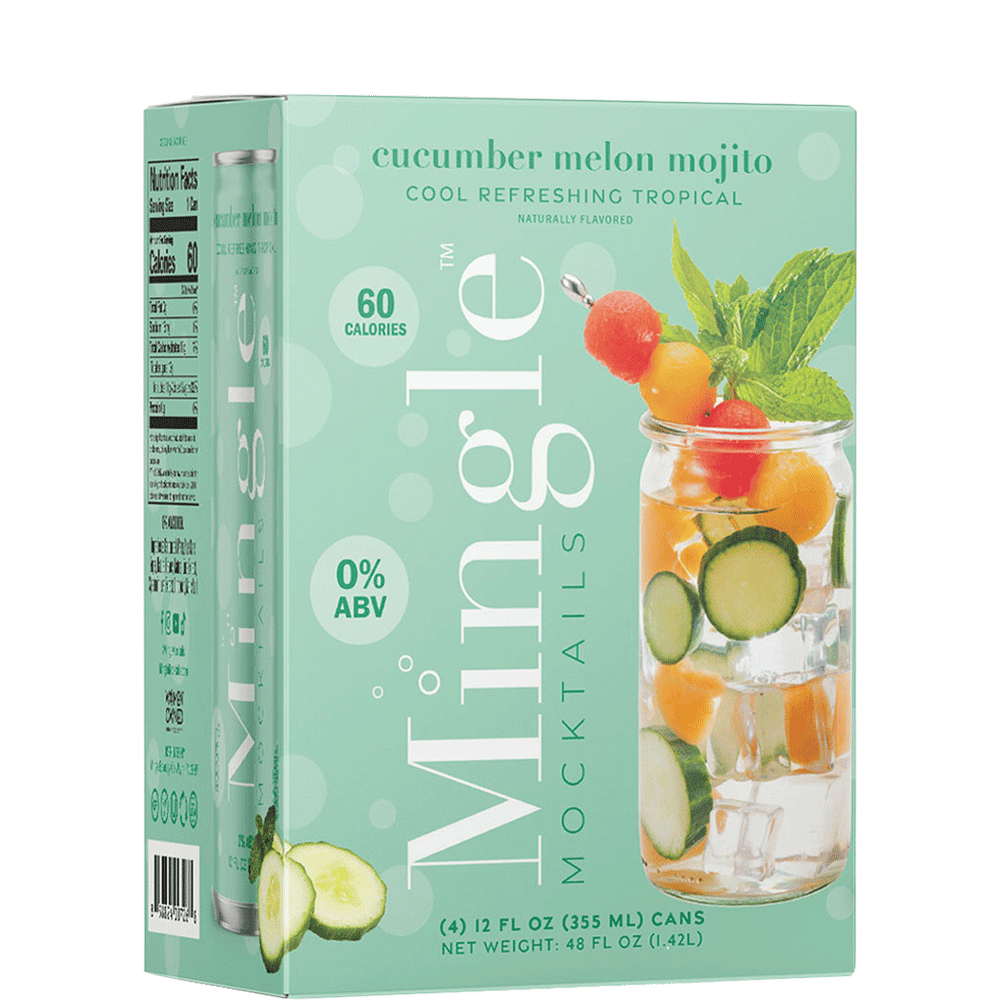 Mingle Non-Alcoholic Cucumber Melon Mojito