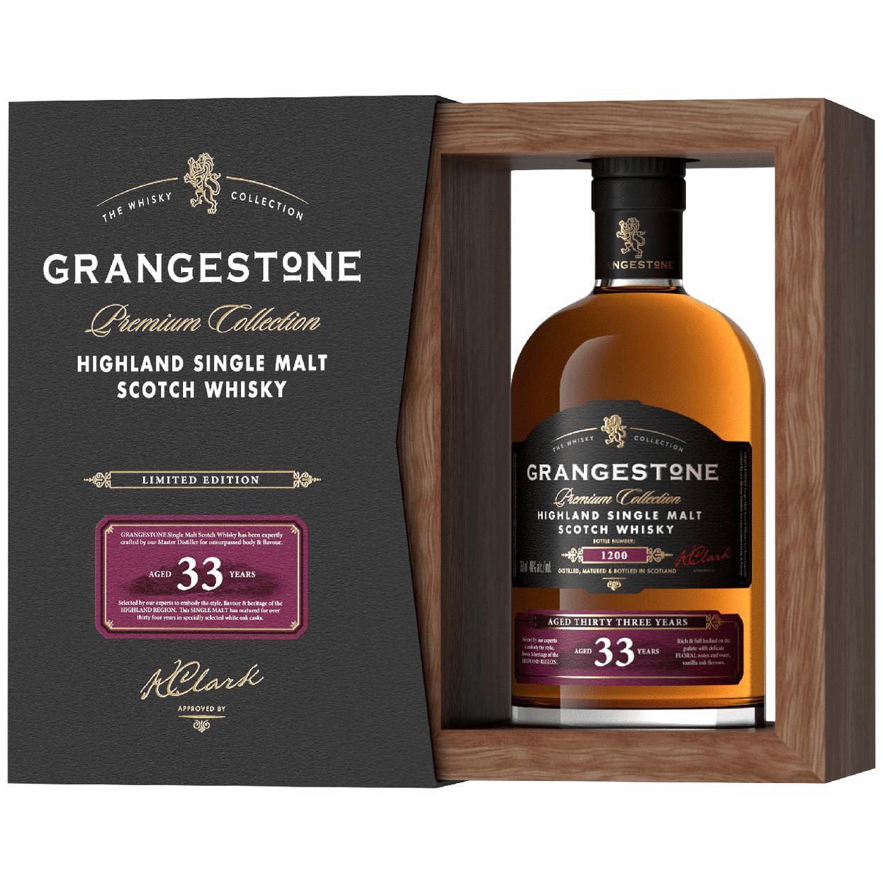 ウイスキー LUM REEK TOWIEMORE GRANGESTONE TOMINTOUL Grangestone 33 Year Highland Single Malt Scotch | Total Wine