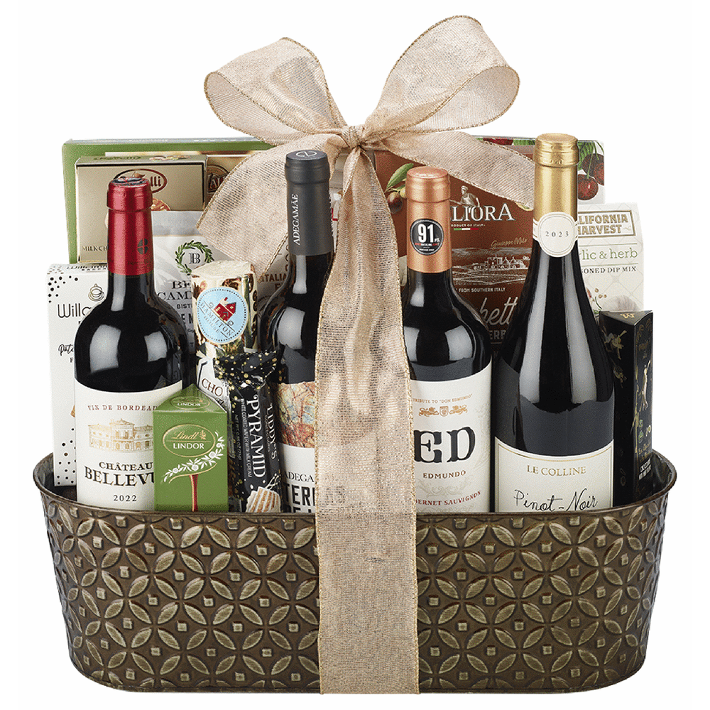 Around the World of Wine Gift Basket