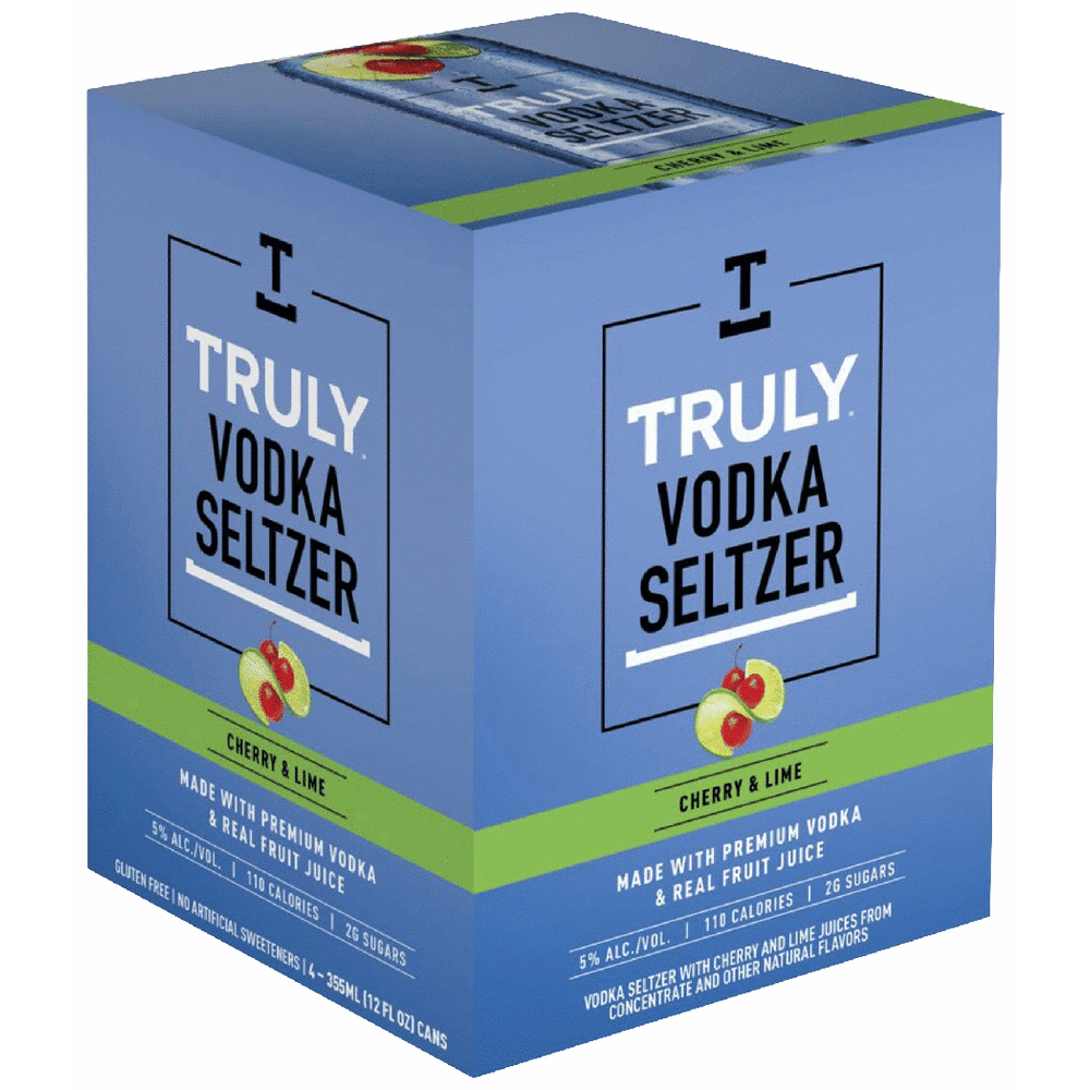 Truly Vodka Soda Cherry Lime