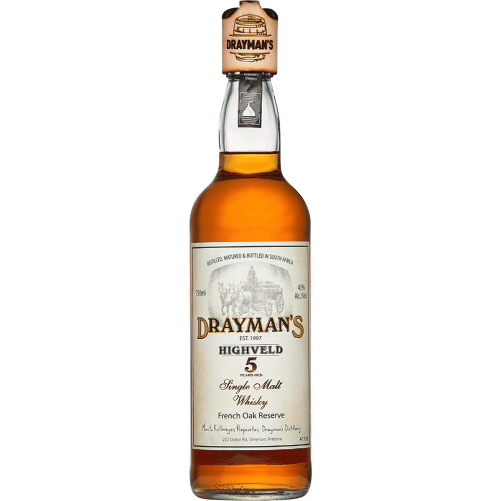 Drayman's Highveld 5 Year Single Malt Whisky