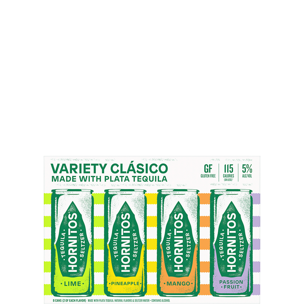 Hornitos Tequila Seltzer Clasico Variety Pack