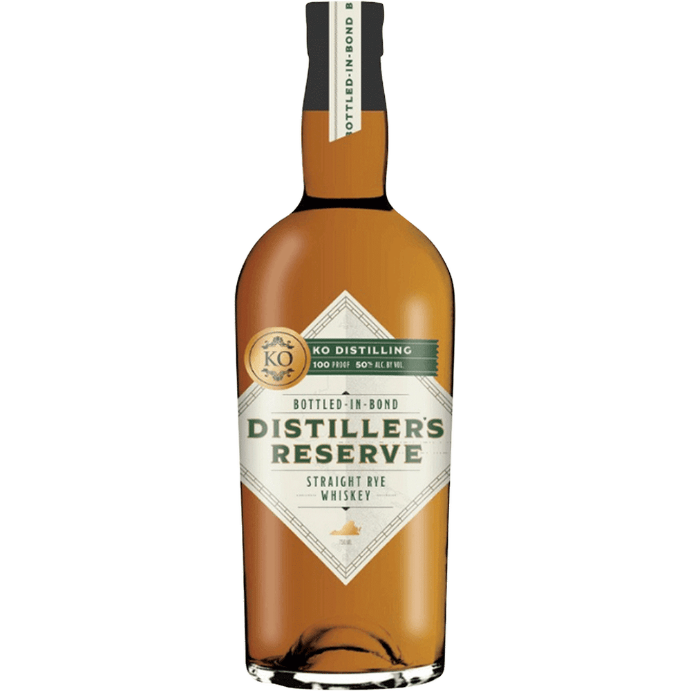 KO Distillers Reserve BIB Straight Rye Whiskey