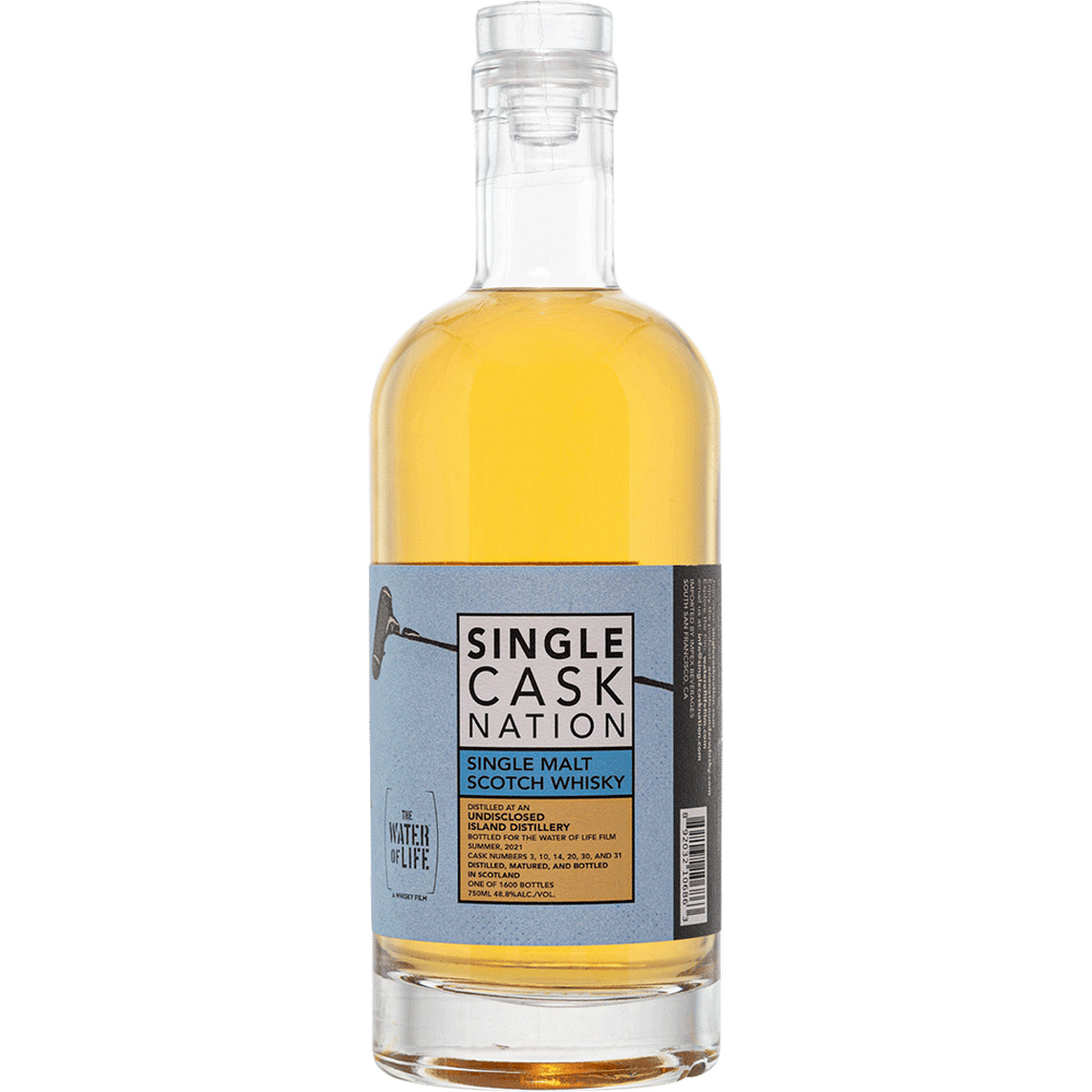Single Cask Nation WOLF Island Collab Whiskey