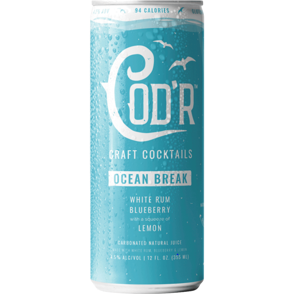 Cape Cod'r Craft Cocktails Ocean Break