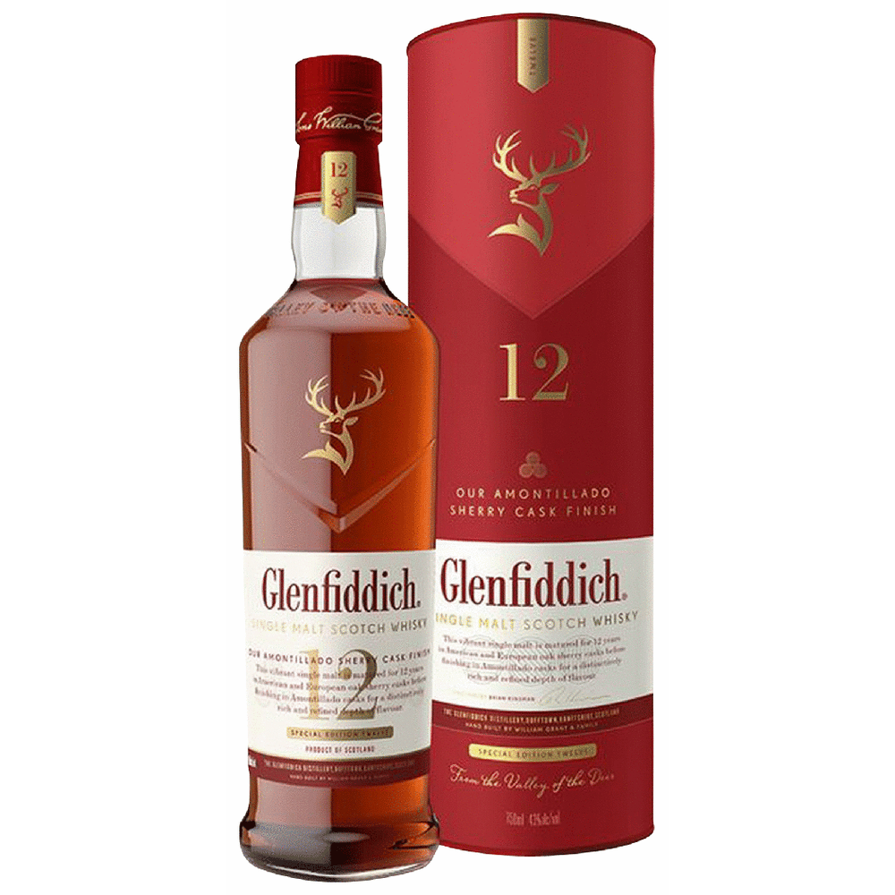 Glenfiddich 12Yr Sherry Cask Finish Scotch | Total Wine & More