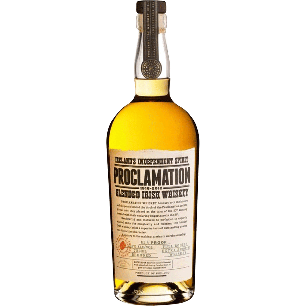 Proclamation Irish Whiskey