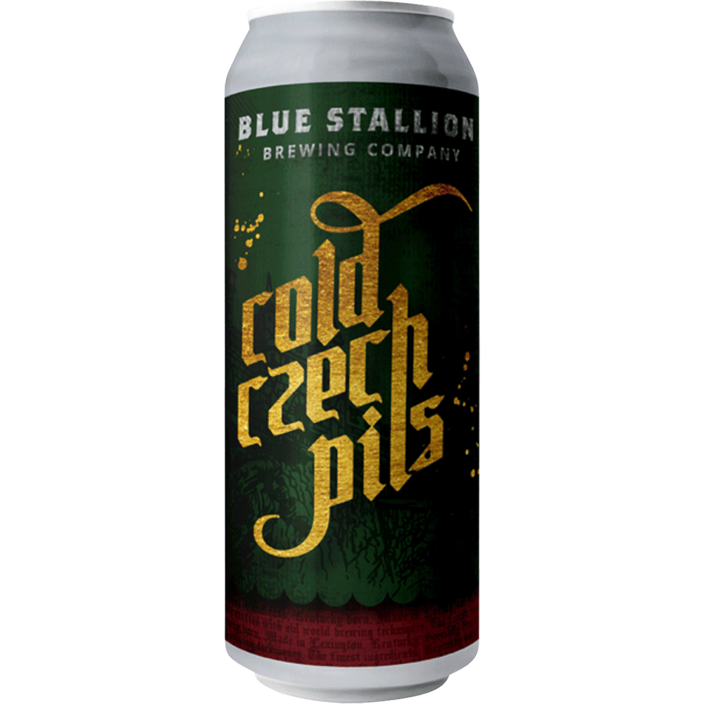 Blue Stallion Cold Czech Pilsner