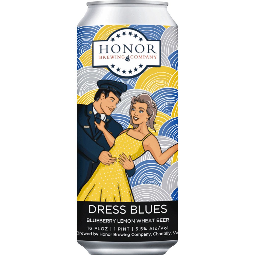 honor brewing dress blues Size:M | Blue Stripe 7 Makeup Ideas to neckline:collared