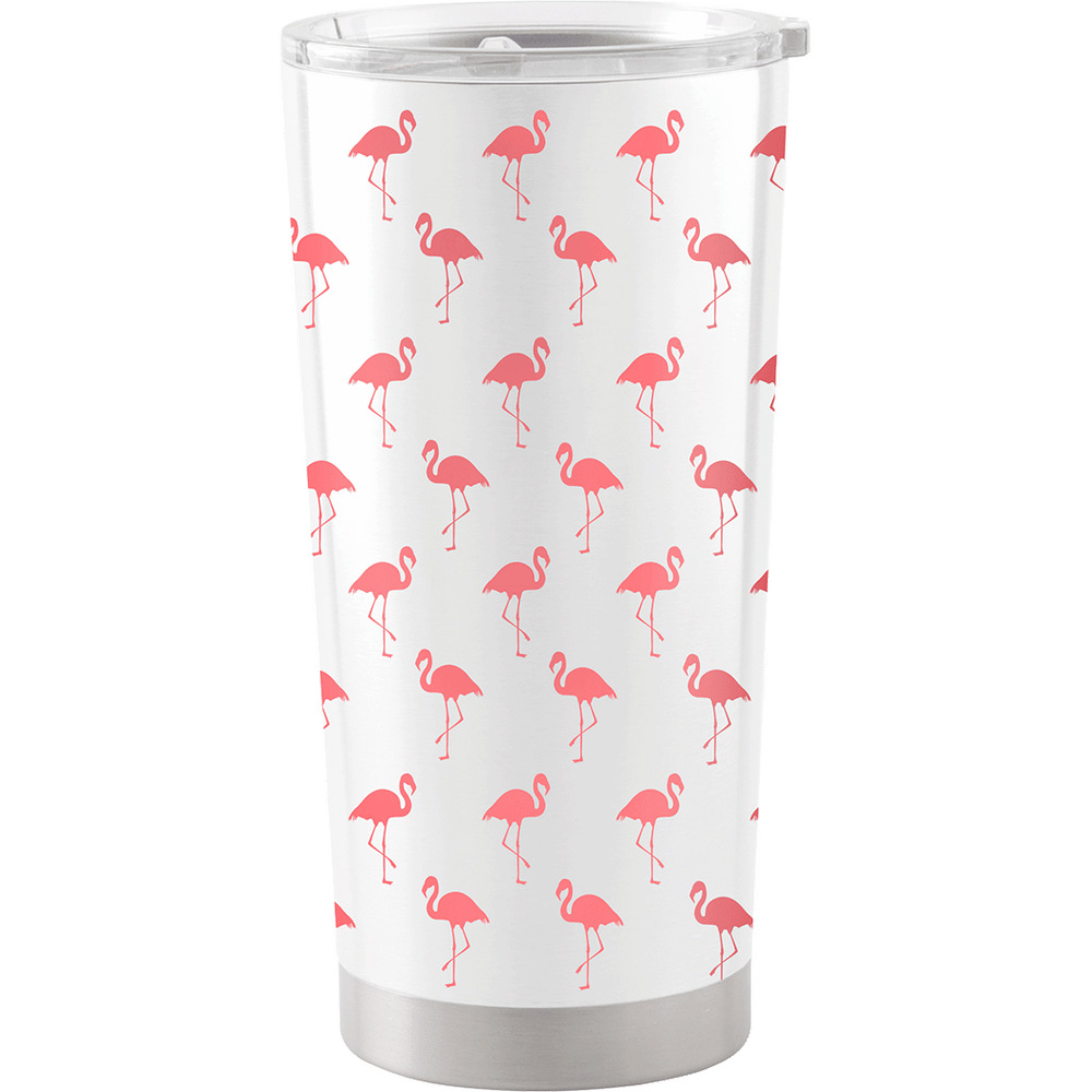 Flamingo Pattern 20oz Stainless Steel Tumbler