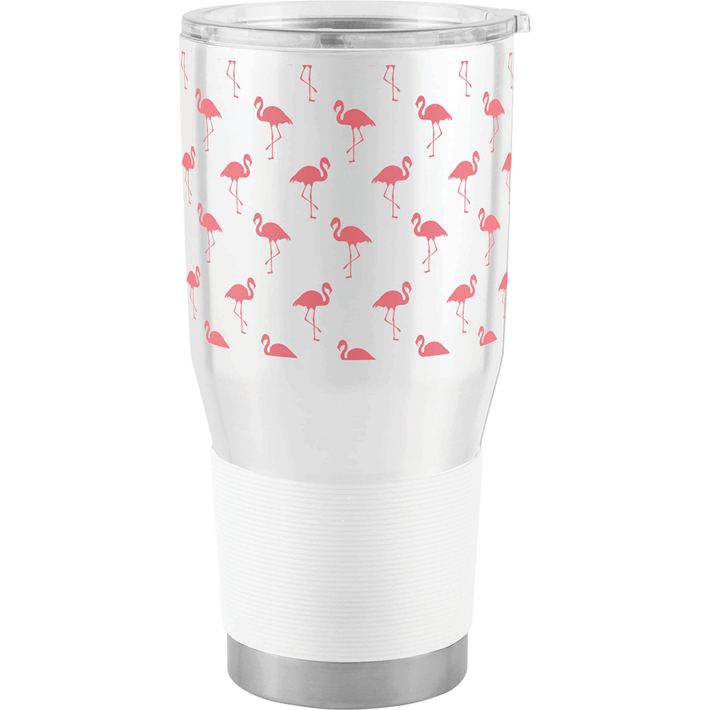 Flamingo Pattern 30oz Stainless Steel Tumbler