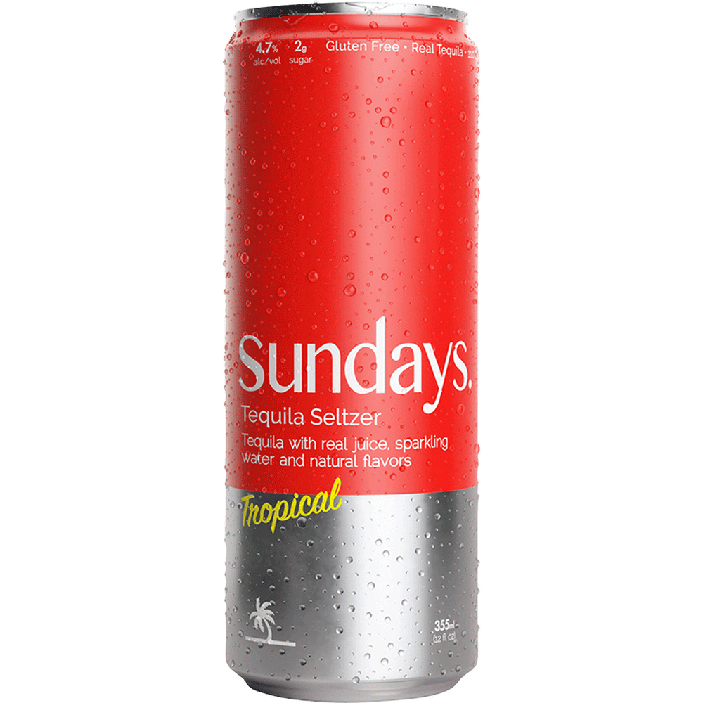 Los Sundays Tropical Tequila Seltzer
