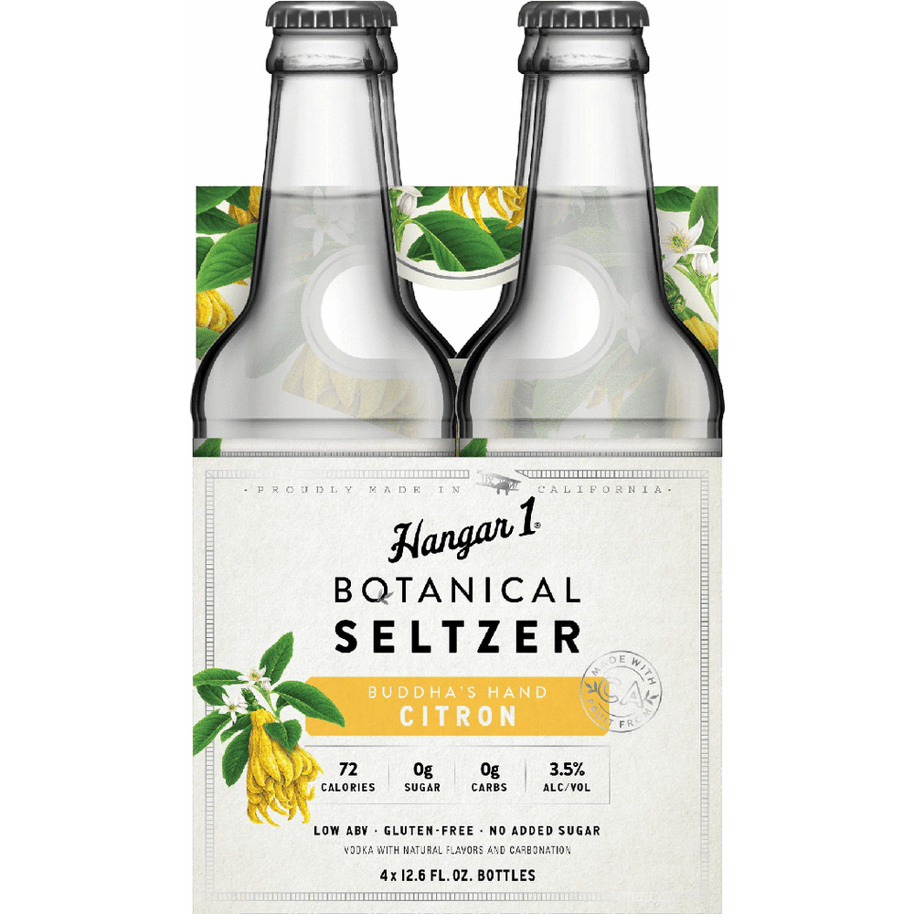 Hangar One Buddha's Hand Citron Seltzer
