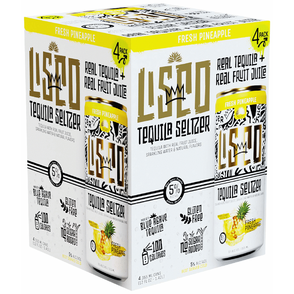 Lisco Pineapple Tequila Seltzer
