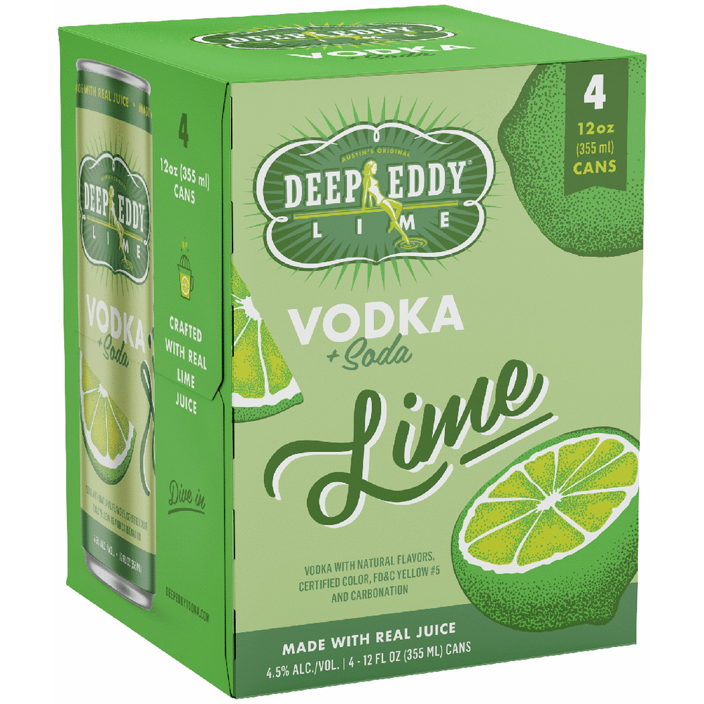 Deep Eddy Lime Vodka Soda