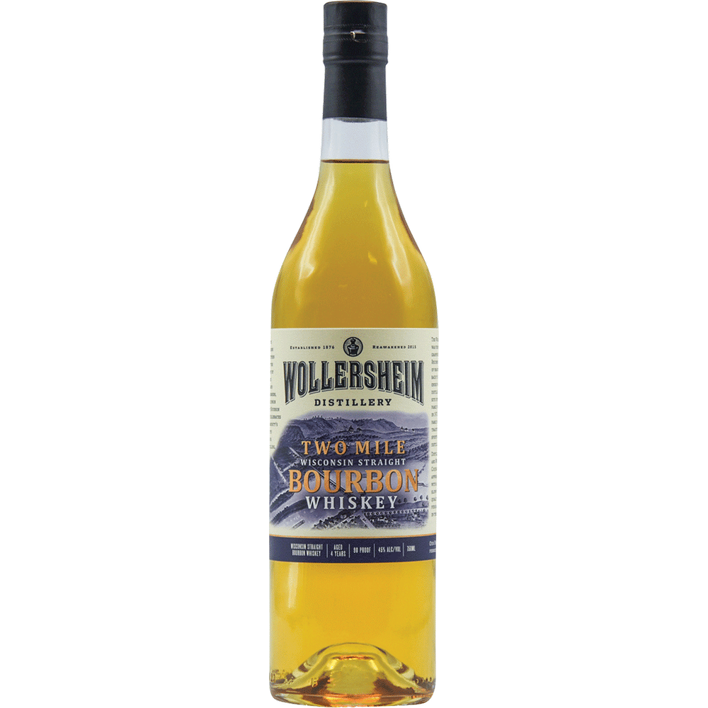 Wollersheim Two Mile Wisconsin Straight Bourbon Whiskey