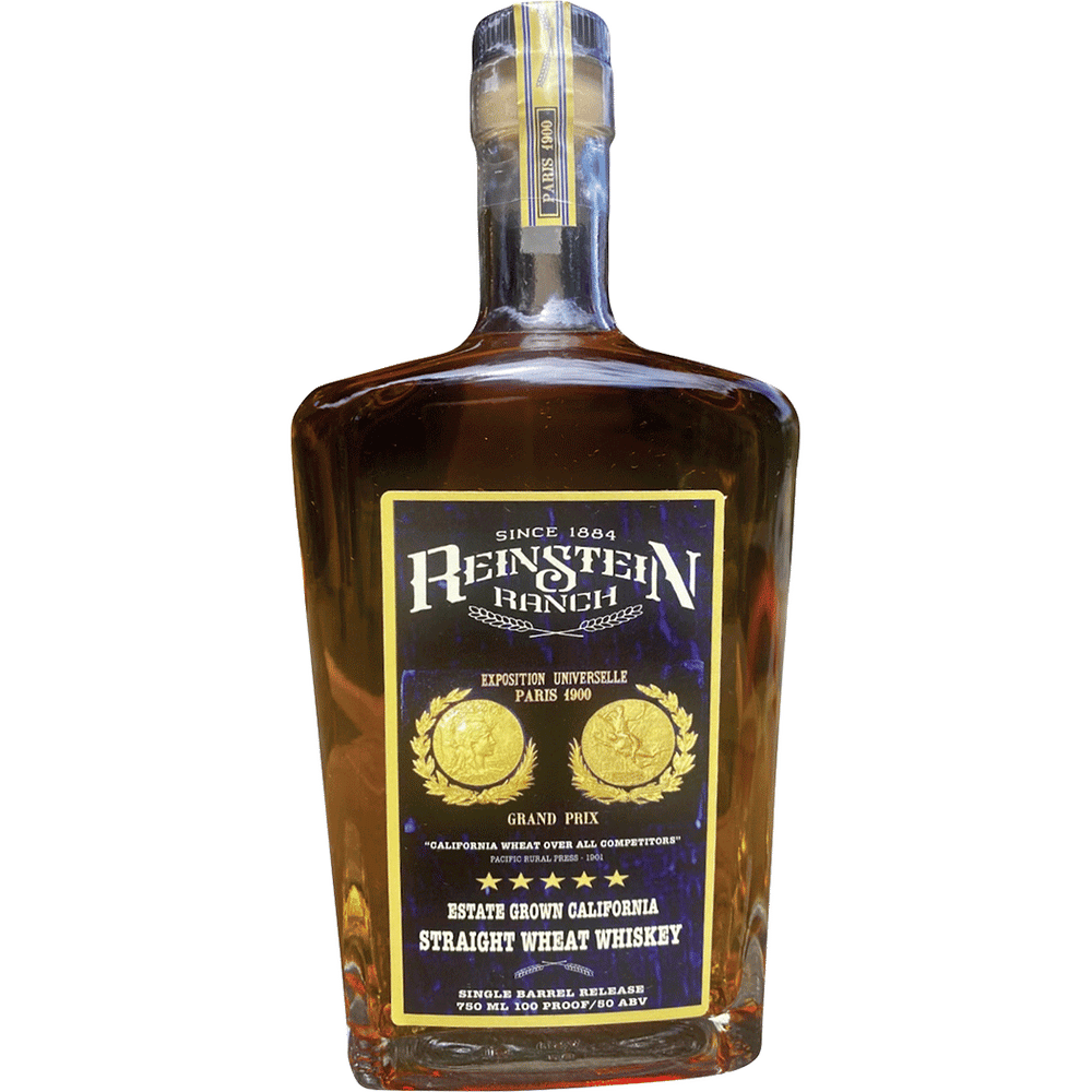 Reinstein Ranch Estate Grown Straight Wheat Whiskey