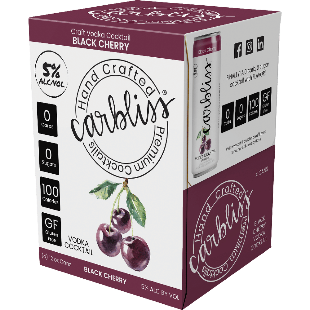Carbliss Vodka Black Cherry