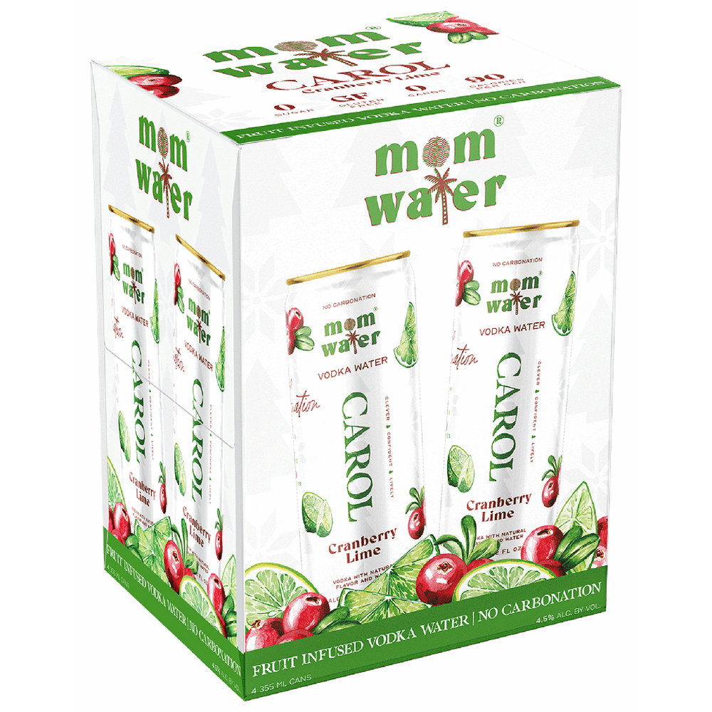 Mom Water Cranberry Lime Carol