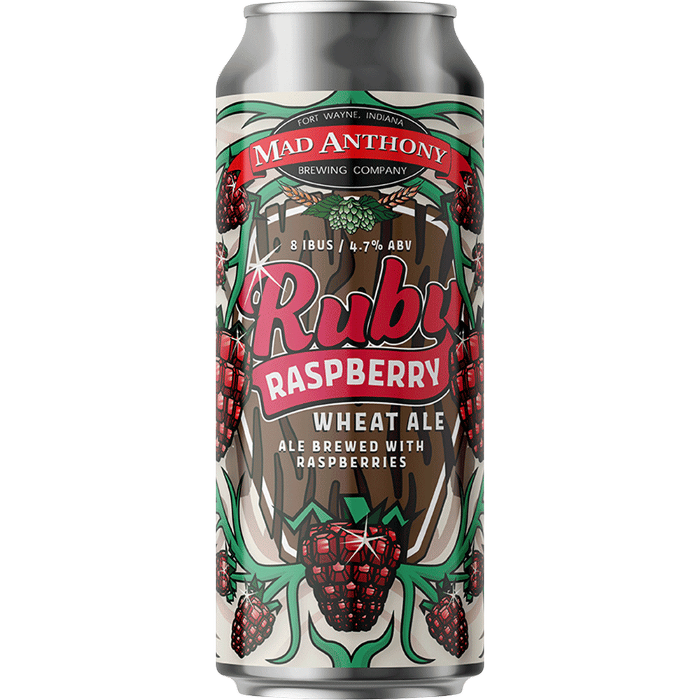 Mad Anthony Ruby Raspberry Wheat