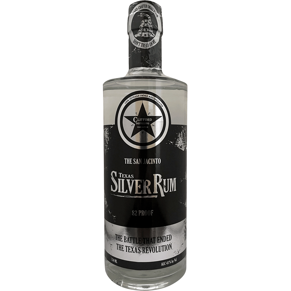 Clifford Distilling The San Jacinto Texas Silver Rum