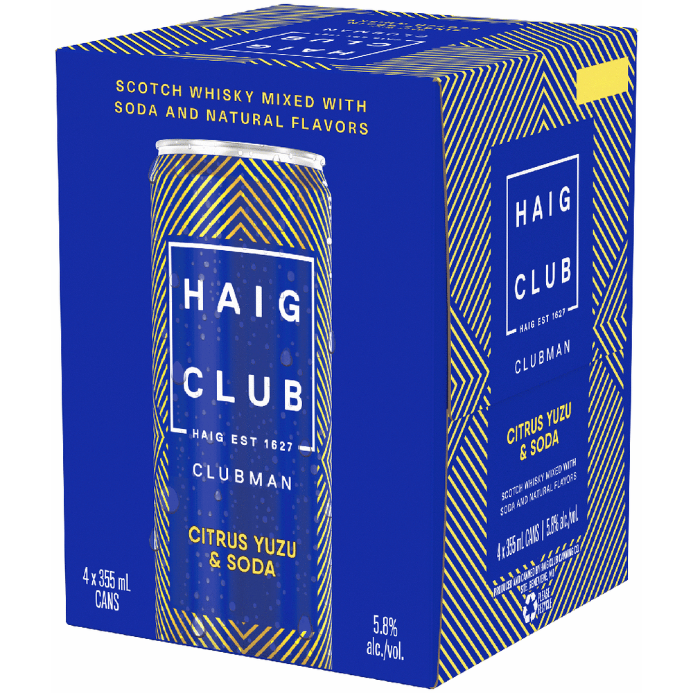 Haig Club Clubman Citrus Yuzu and Soda