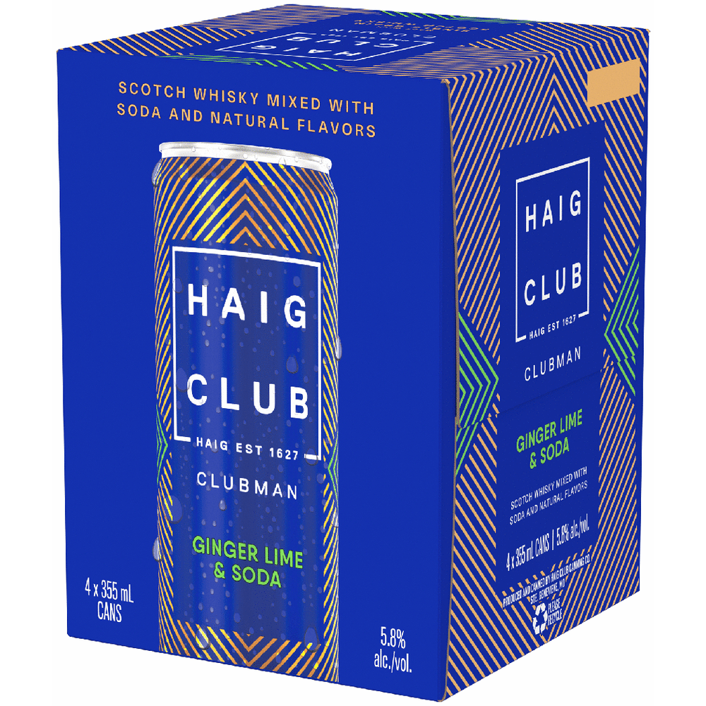 Haig Club Clubman Ginger Lime and Soda