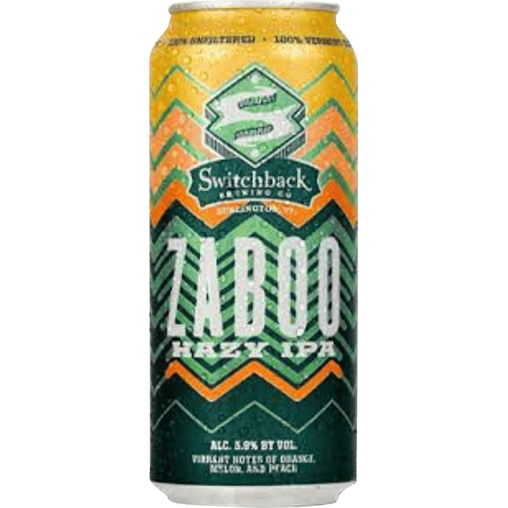 Switchback Brewing Zaboo Hazy IPA