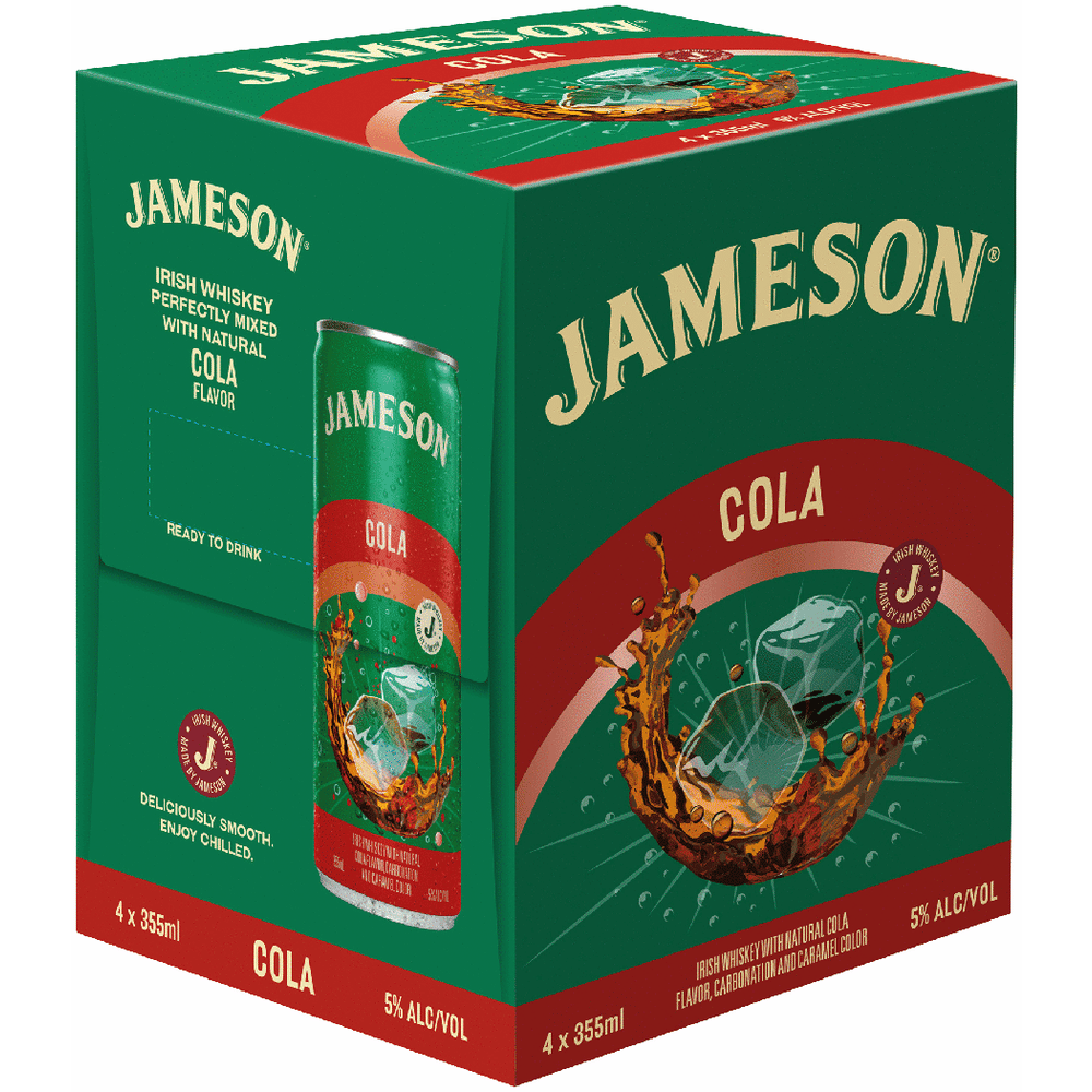 Jameson Whiskey & Cola Cocktail