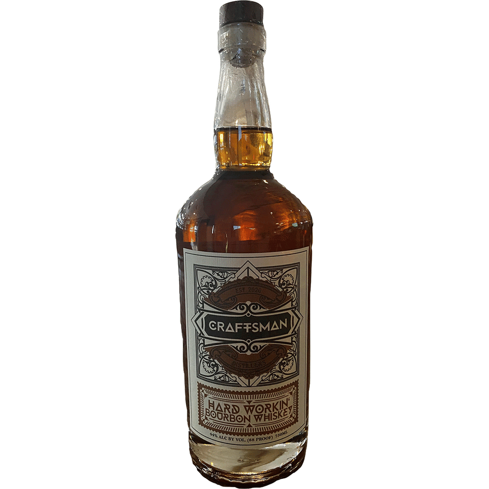 Craftsman Hard Workin' Bourbon Whiskey