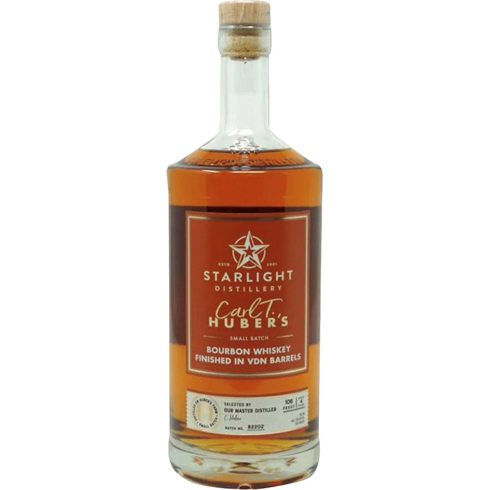 Huber Starlight Carl T. Small Batch Bourbon VDN Finish