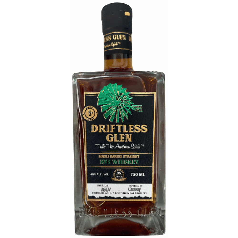 Driftless Glen CaskStrength Rye Barrel Select
