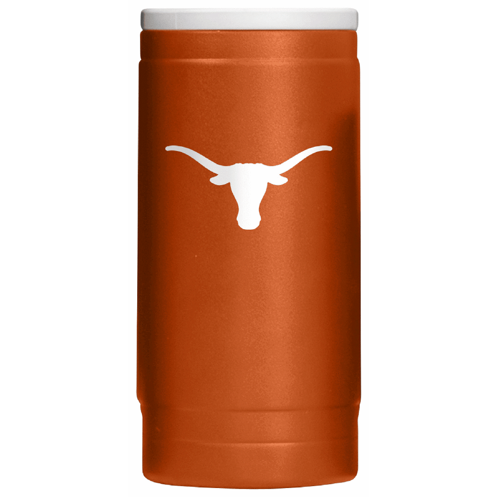 Texas Flipside Powder Coat Slim Can Coolie