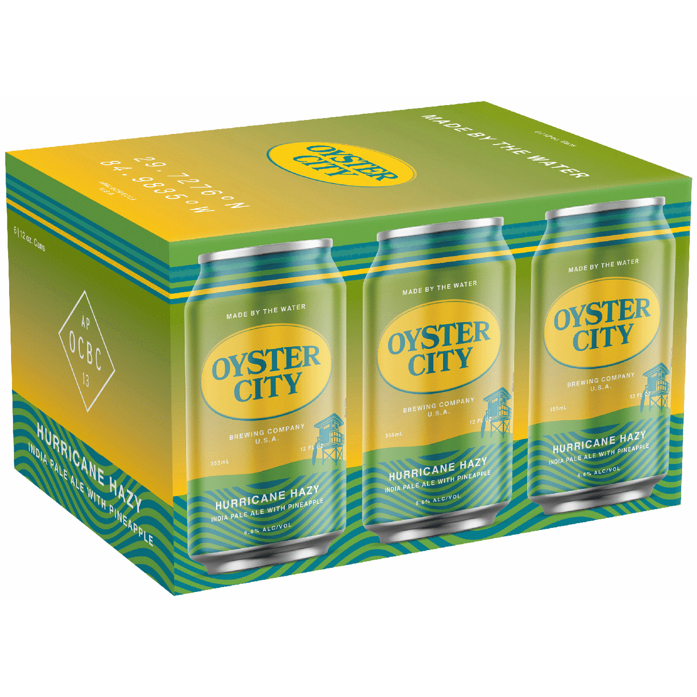 Oyster City Hurricane Hazy IPA