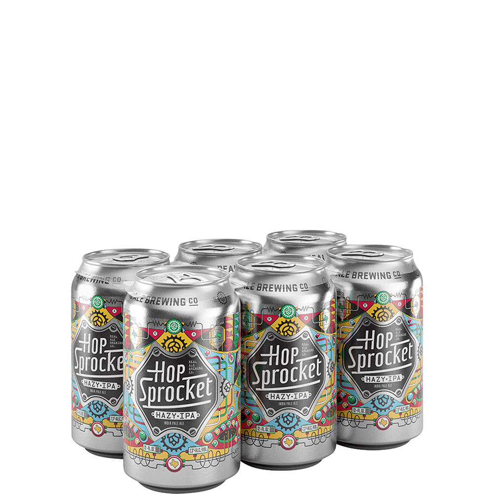 Real Ale Hop Sprocket Hazy IPA