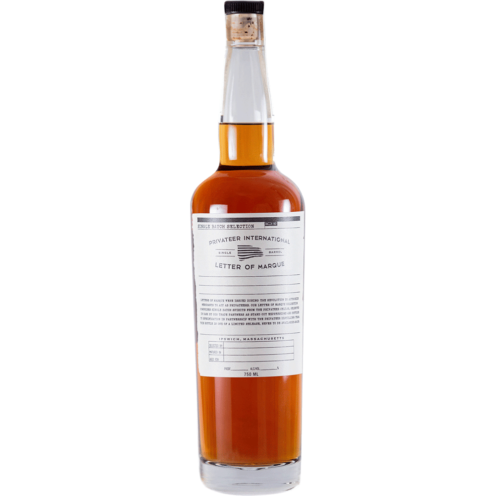 Privateer Letter of Marque Single Barrel Rum