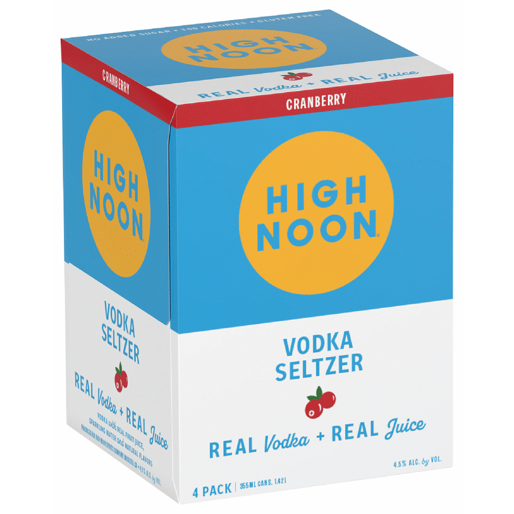 High Noon Hard Seltzer Cranberry