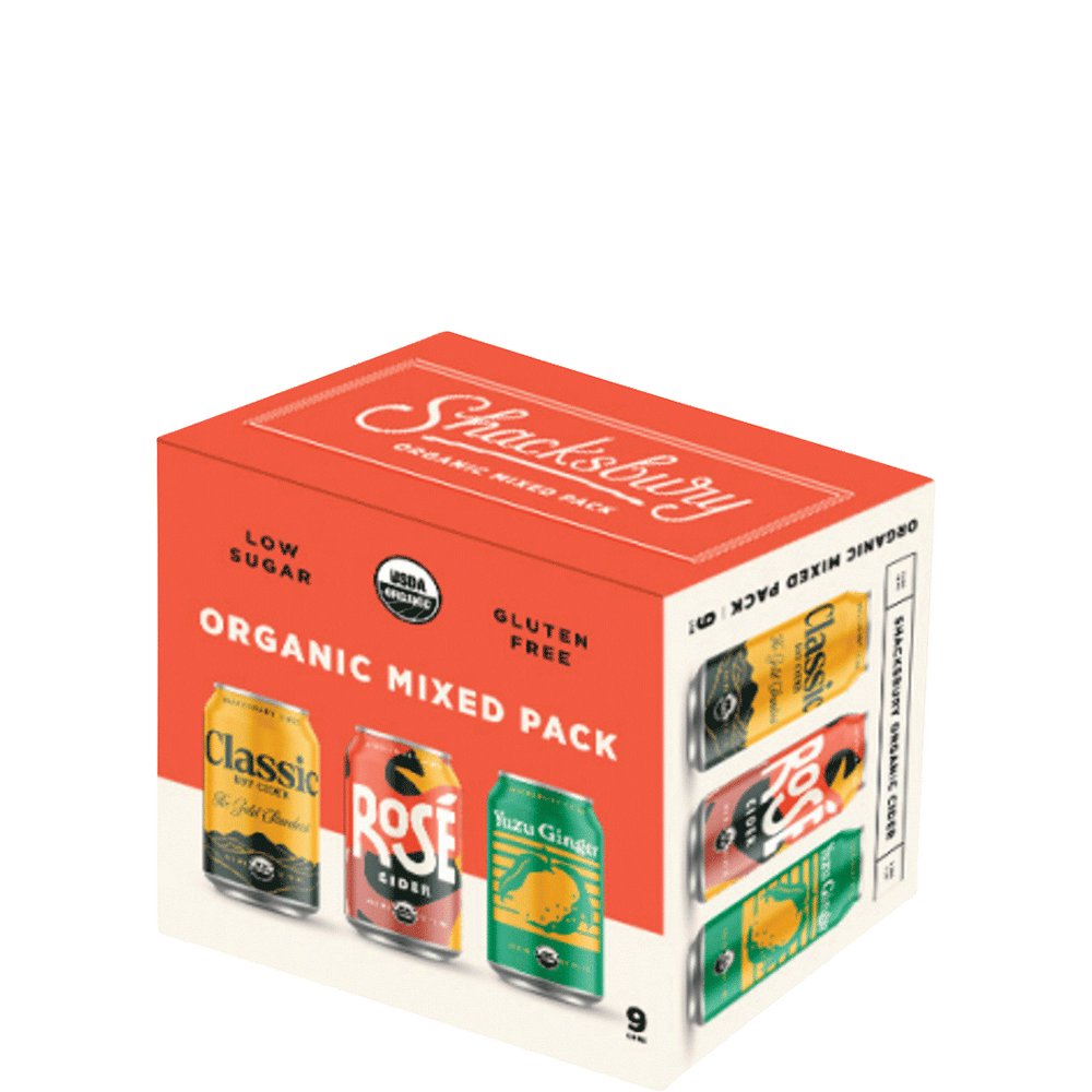 Shacksbury Organic Mixed Pack