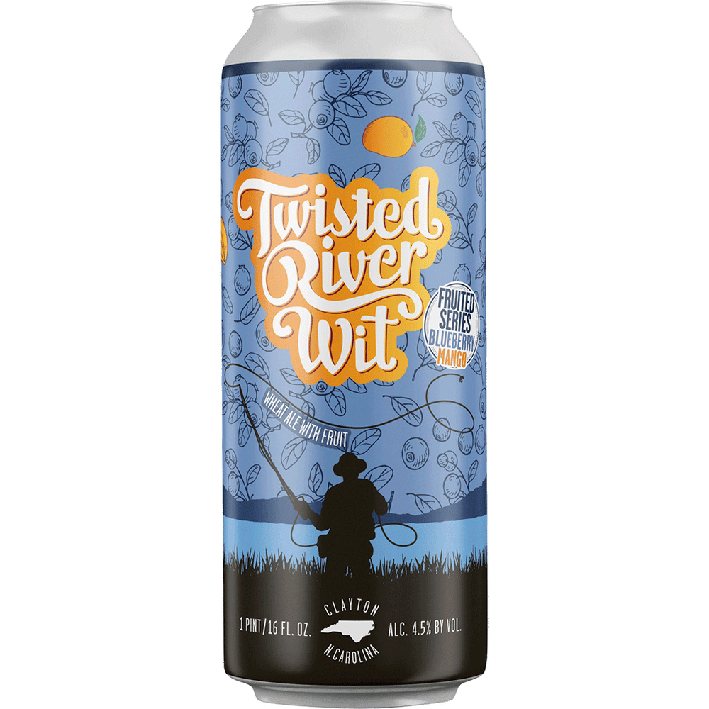 Deep River Blueberry Mango Twisted River Wit