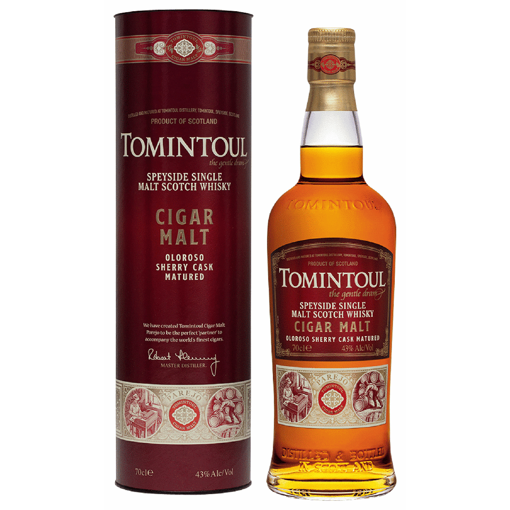 トミントール　シガーモルト Tomintoul Cigar Malt Single Malt Scotch | Total Wine & More