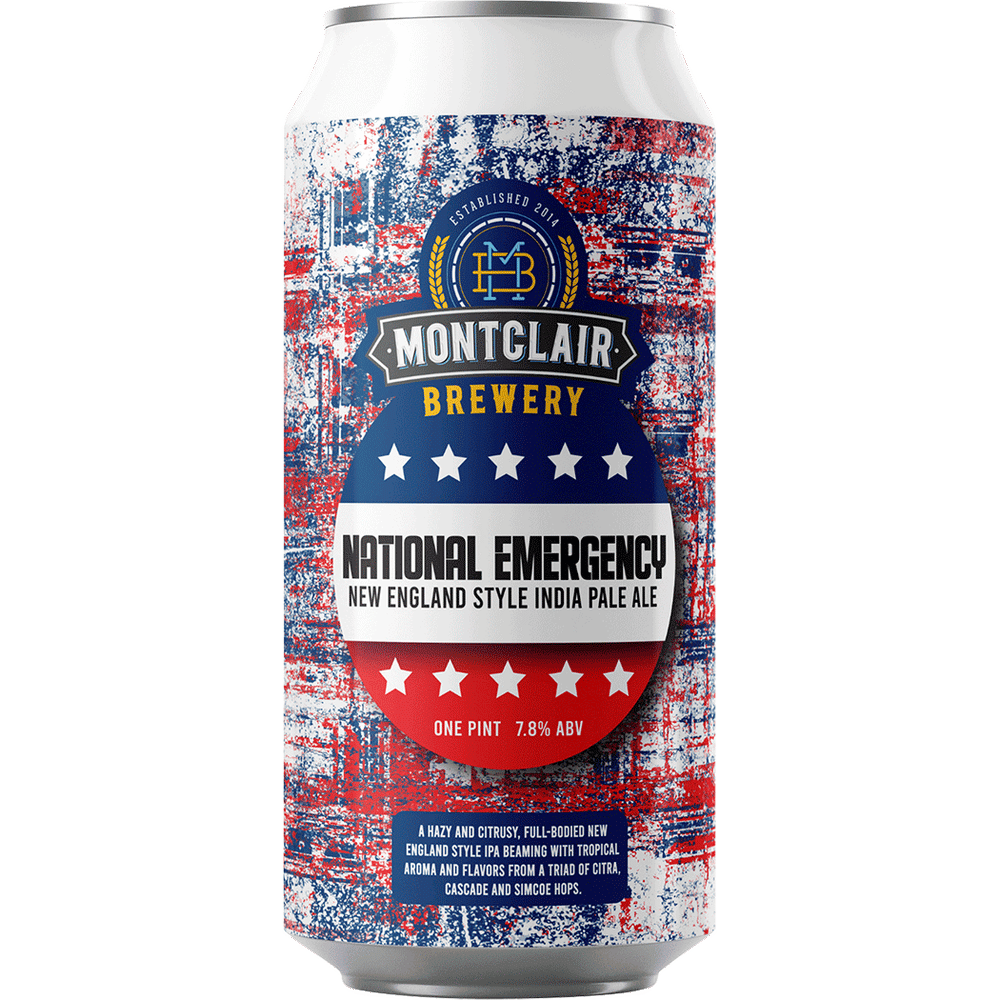 Montclair National Emergency New England-Style IPA
