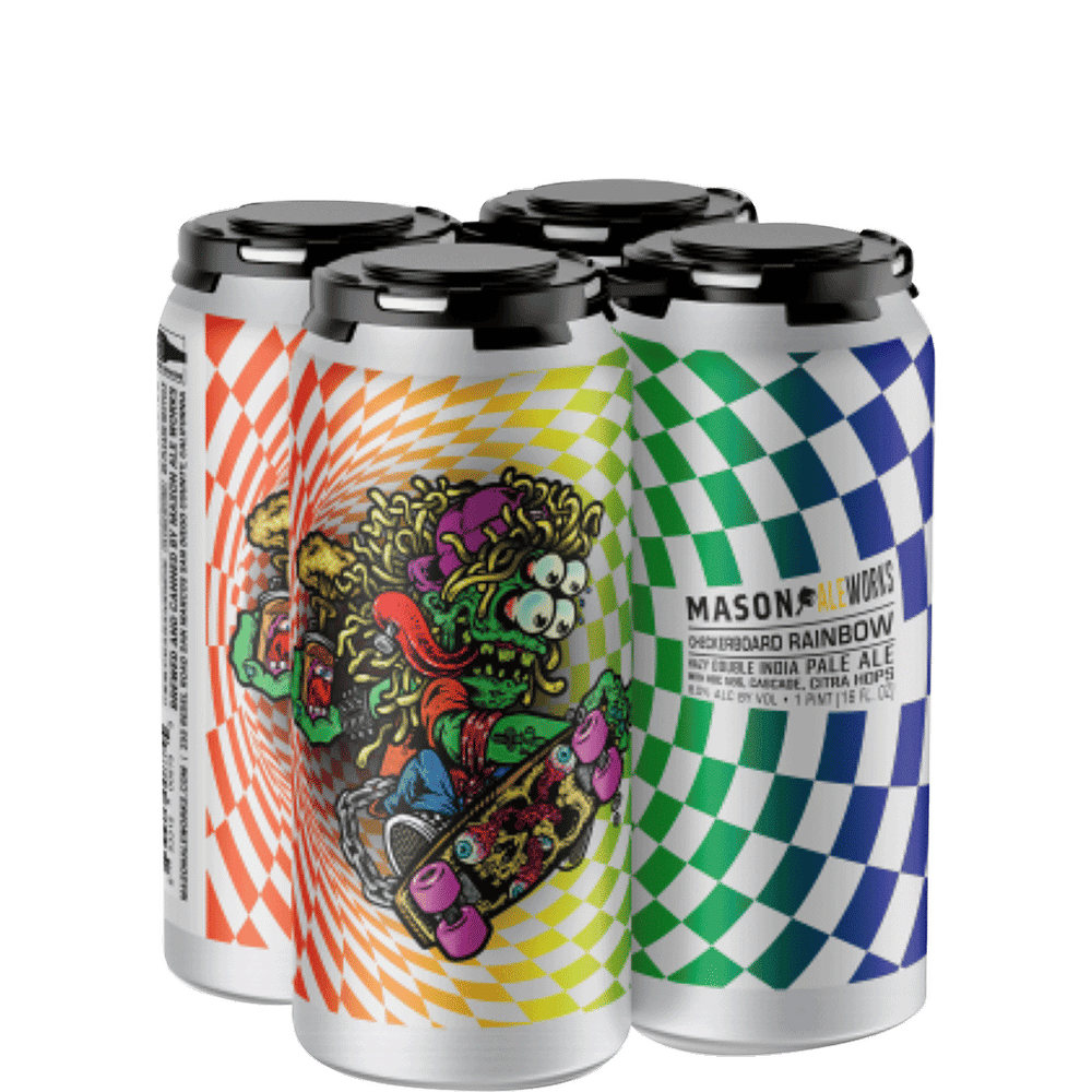 Mason Aleworks Checkerboard Rainbow