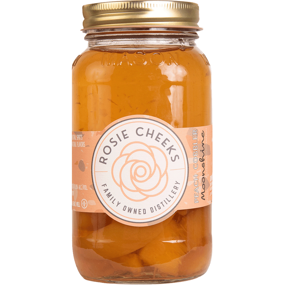 Rosie Cheeks Peach Cobbler Moonshine